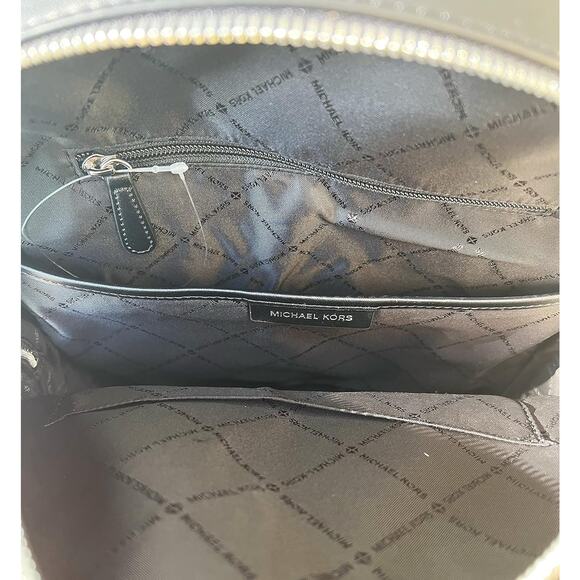 NWT Michael Kors Women Jaycee Logo Backpack (Black)-OS - Picture 8 of 8